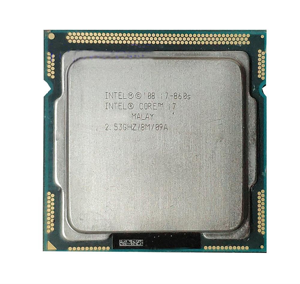 BV80605003210AD Intel Core i7-860S Quad Core 2.53GHz 2.50GT/s DMI 8MB L3 Cache Socket LGA1156 Desktop Processor