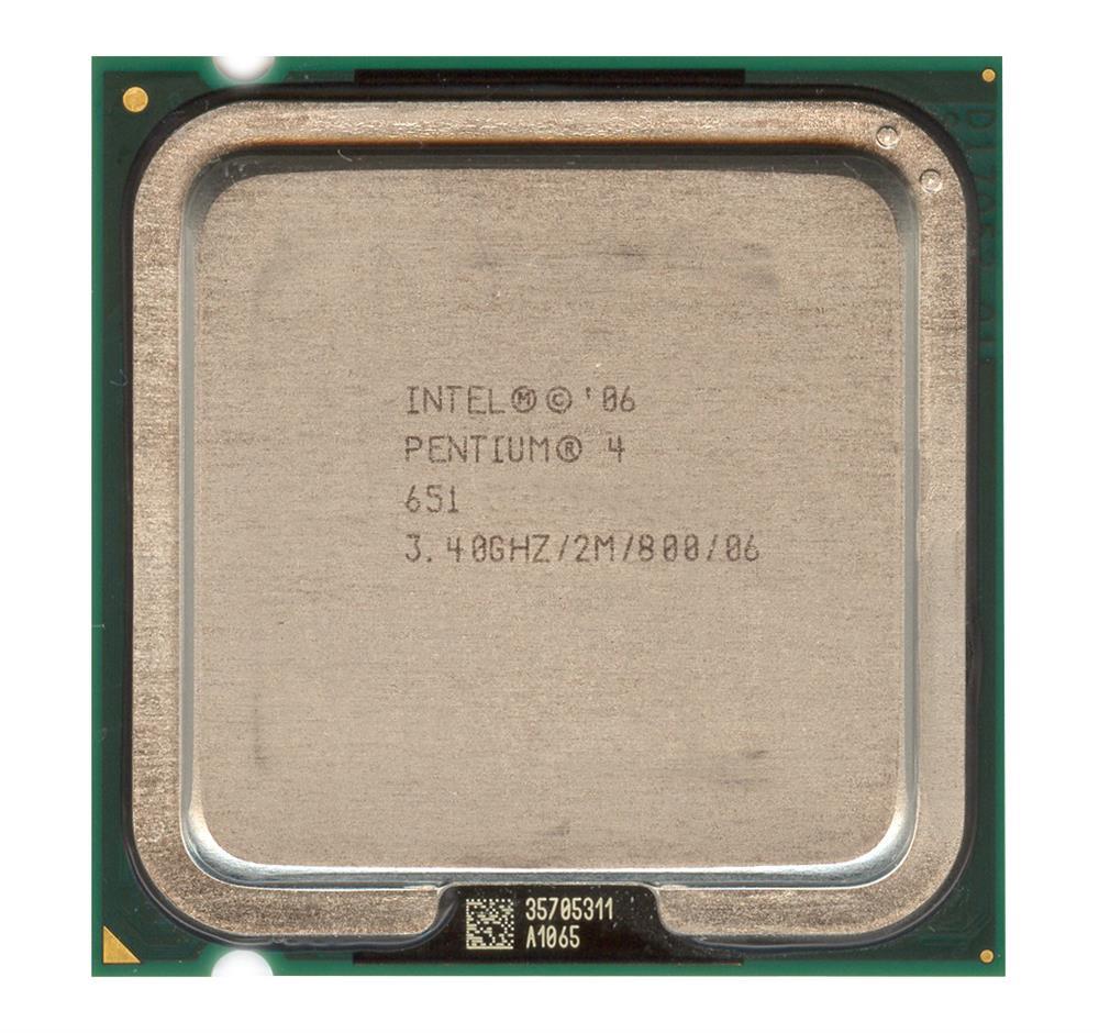 BX80552651T2 Intel Pentium 4 651 3.40GHz 800MHz FSB 2MB L2 Cache Socket 775 Processor