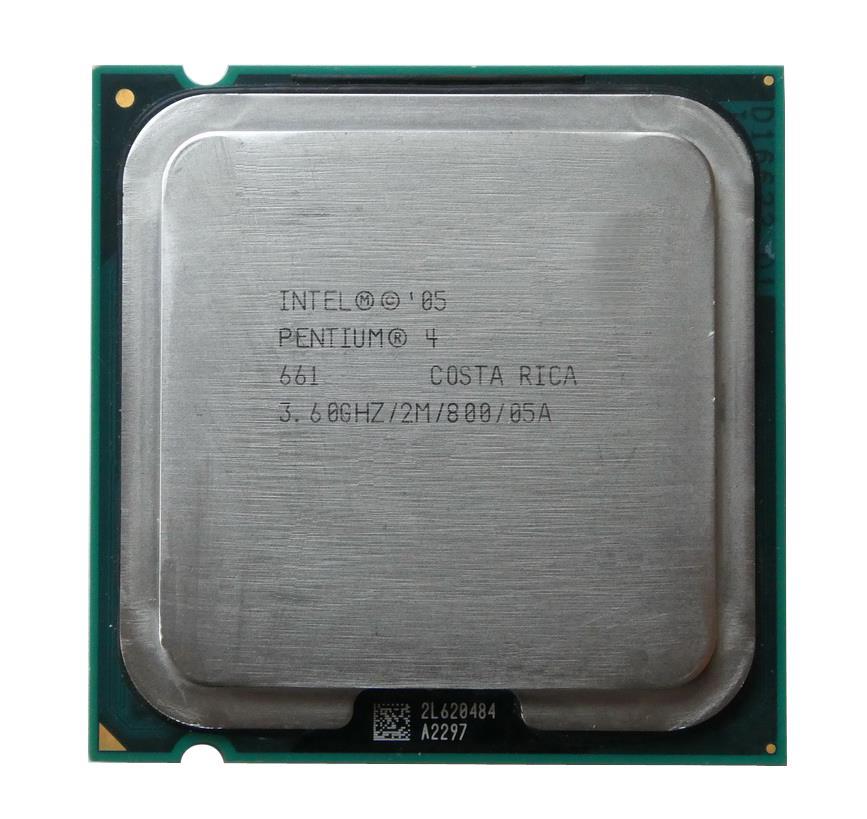BX80552661T2 Intel Pentium 4 661 3.60GHz 800MHz FSB 2MB L2 Cache Socket 775 Processor