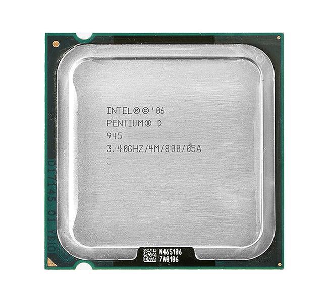 BX80553945R Intel Pentium D 945 3.40GHz 800MHz FSB 4MB L2 Cache Socket PLGA775 Processor