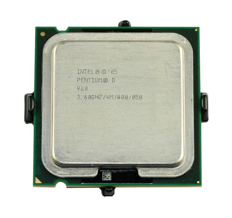 BX80553960 Intel Pentium D Dual Core 960 3.60GHz 800MHz FSB 4MB L2 Cache Socket 775 Processor