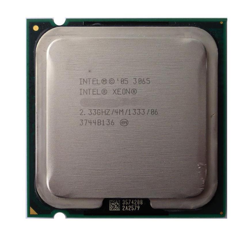 BX805573065 Intel Xeon 3065 Dual Core 2.33GHz 1333MHz FSB 4MB L2 Cache Socket PLGA775 Processor