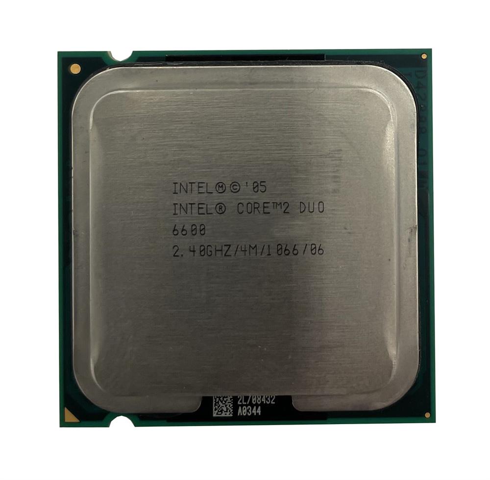 BX80557E6600 Intel Core 2 Duo E6600 2.40GHz 1066MHz FSB 4MB L2 Cache Socket LGA775 Desktop Processor
