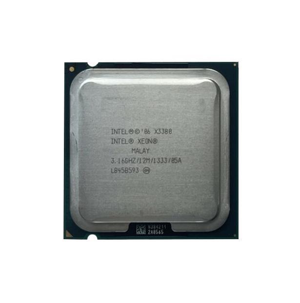 BX80569X3380 Intel Xeon X3380 Quad Core 3.16GHz 1333MHz FSB 12MB L2 Cache Socket LGA775 Processor