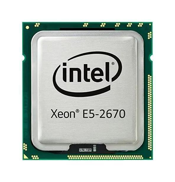 BX80621E52670 Intel Xeon E5-2670 8 Core 2.60GHz 8.00GT/s QPI 20MB L3 Cache Socket FCLGA2011 Processor