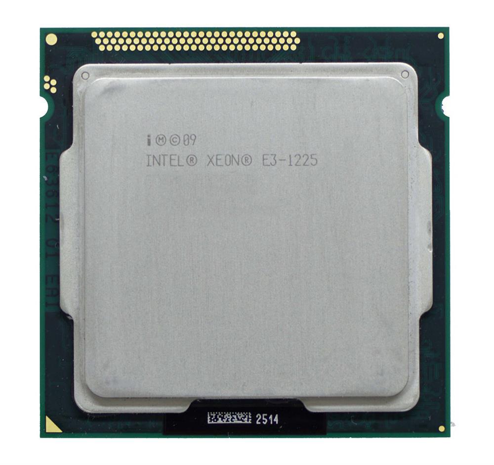 BX80623E31225-A1 Intel Xeon E3-1225 Quad Core 3.10GHz 5.00GT/s DMI 6MB L3 Cache Socket LGA1155 Processor