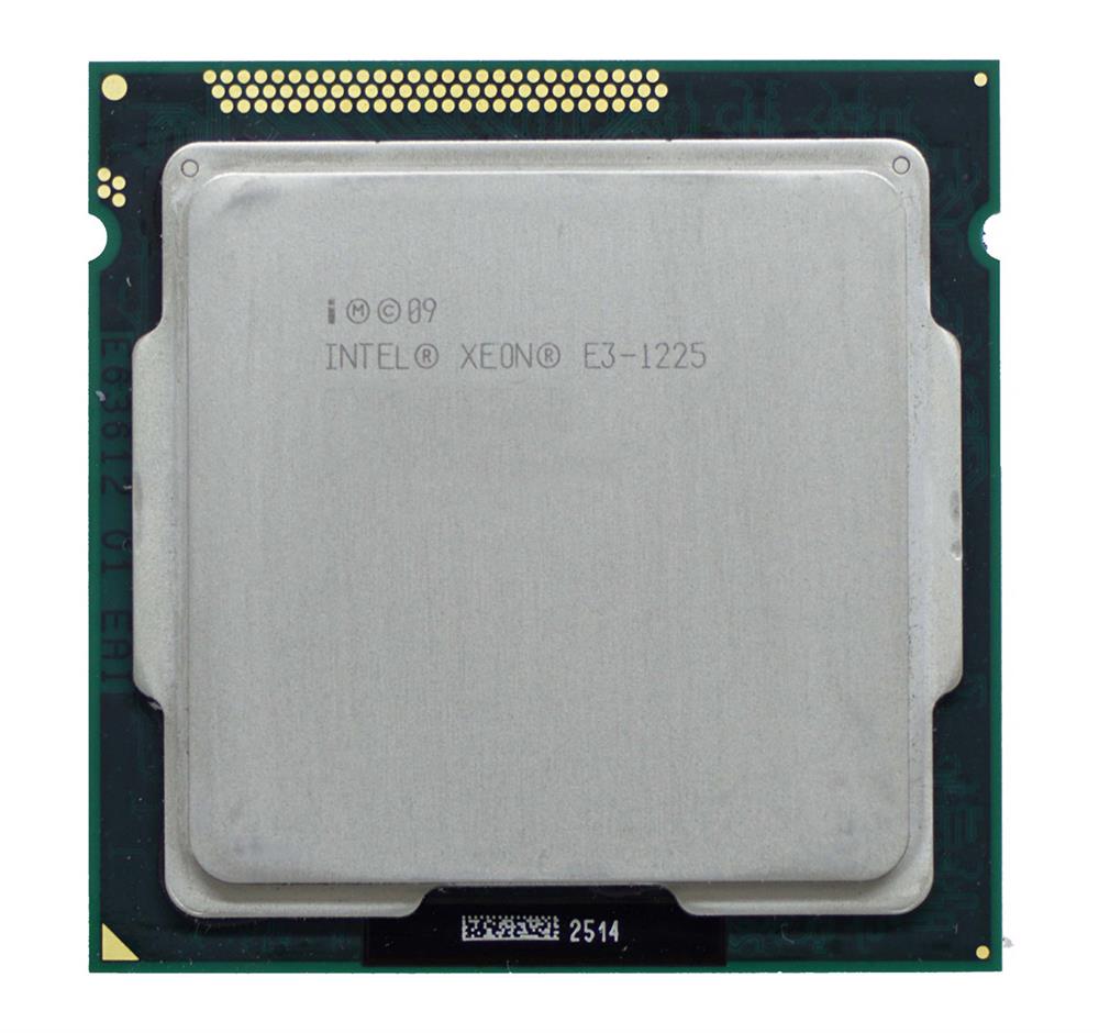 BX80623E31225 Intel Xeon E3-1225 Quad Core 3.10GHz 5.00GT/s DMI 6MB L3 Cache Socket LGA1155 Processor