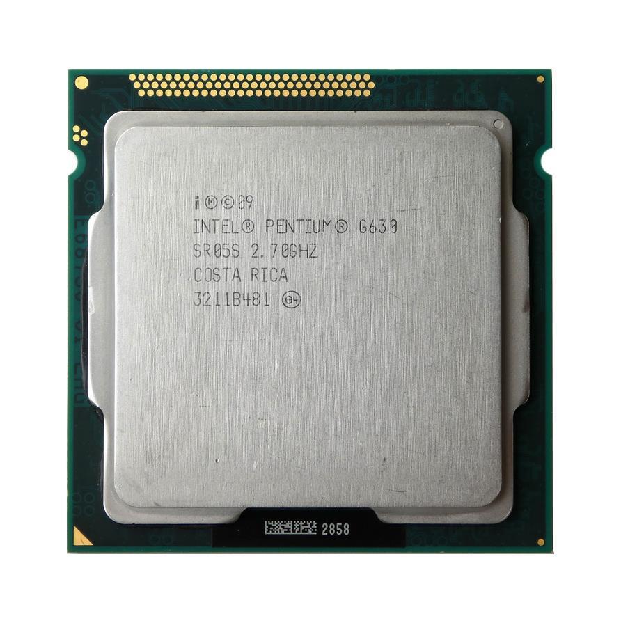 BX80623G630 Intel Pentium G630 Dual Core 2.70GHz 5.00GT/s DMI 3MB L3 Cache Socket LGA1155 Desktop Processor