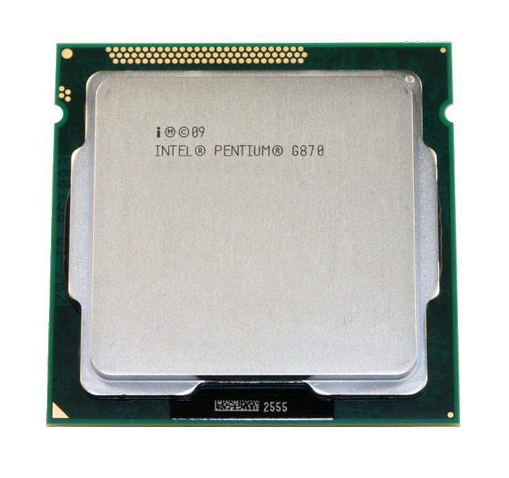 BX80623G870-C3 Intel Pentium G870 Dual Core 3.10GHz 5.00GT/s DMI 3MB L3 Cache Socket LGA1155 Desktop Processor