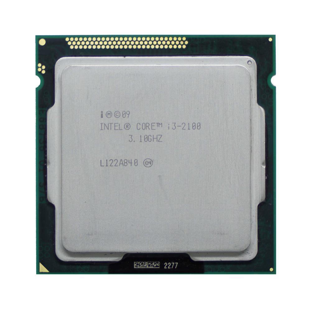 BX80623I32100-B2 Intel Core i3-2100 Dual Core 3.10GHz 5.00GT/s DMI 3MB L3 Cache Socket LGA1155 Desktop Processor