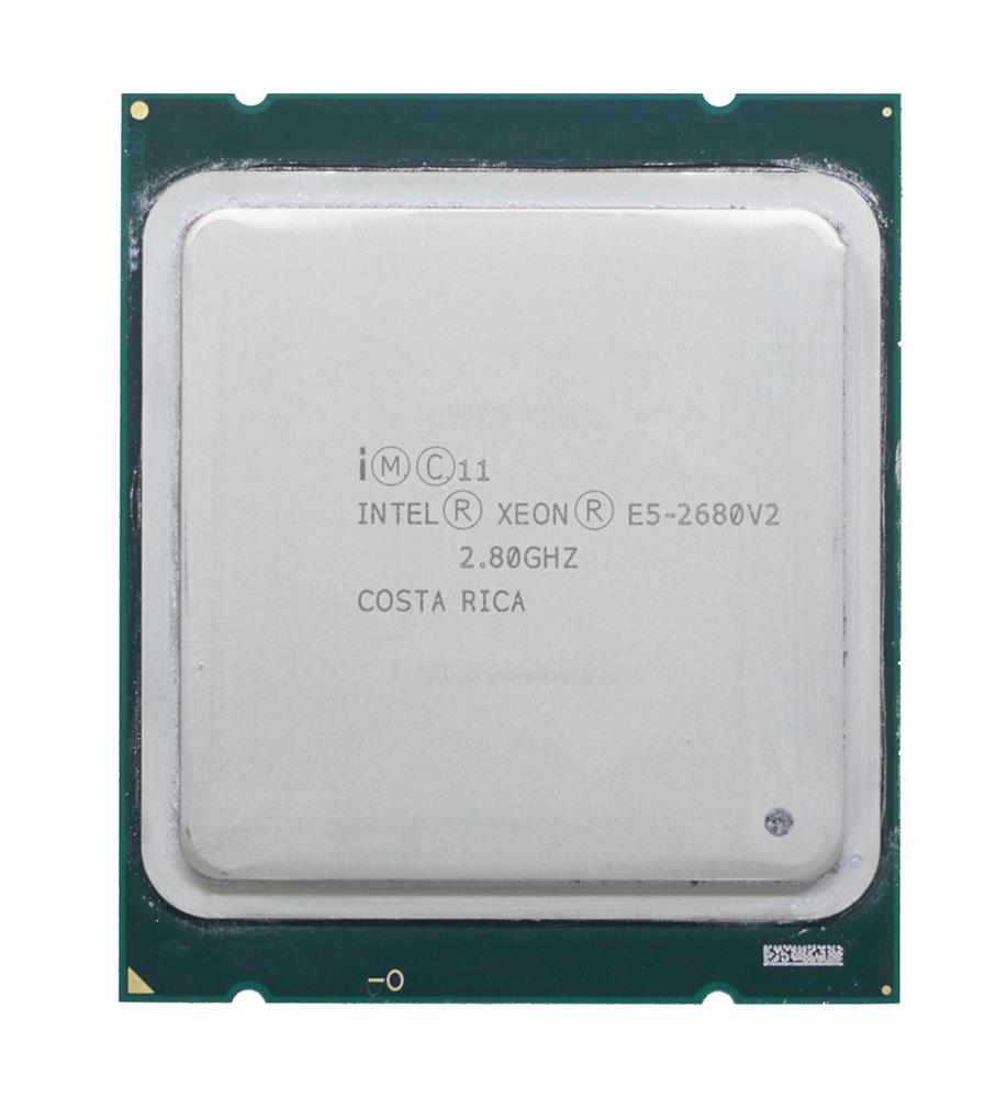 BX80635E52680V2 Intel Xeon E5-2680 v2 10 Core 2.80GHz 8.00GT/s QPI 25MB L3 Cache Socket FCLGA2011 Processor