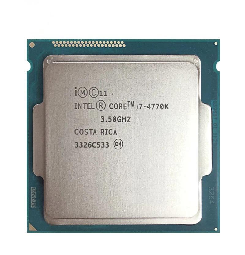 BX80646I74770K Intel Core i7-4770K Quad Core 3.50GHz 5.00GT/s DMI2 8MB L3 Cache Socket LGA1150 Desktop Processor