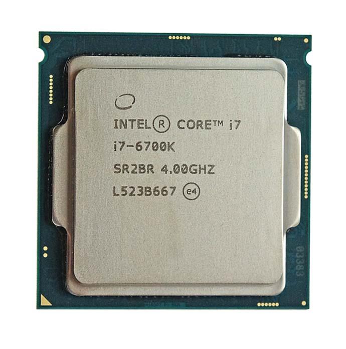 BX80662I76700K Intel Core i7-6700K Quad Core 4.00GHz 8.00GT/s DMI3 8MB L3 Cache Socket LGA1151 Desktop Processor