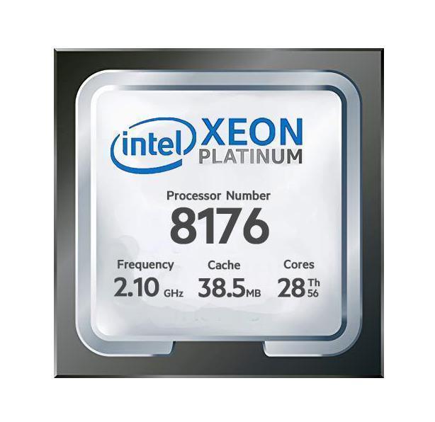 BX806738176 Intel Xeon Platinum 8176 28-Core 2.10GHz 10.40GT/s UPI 38.5MB L3 Cache Socket LGA3647 Processor