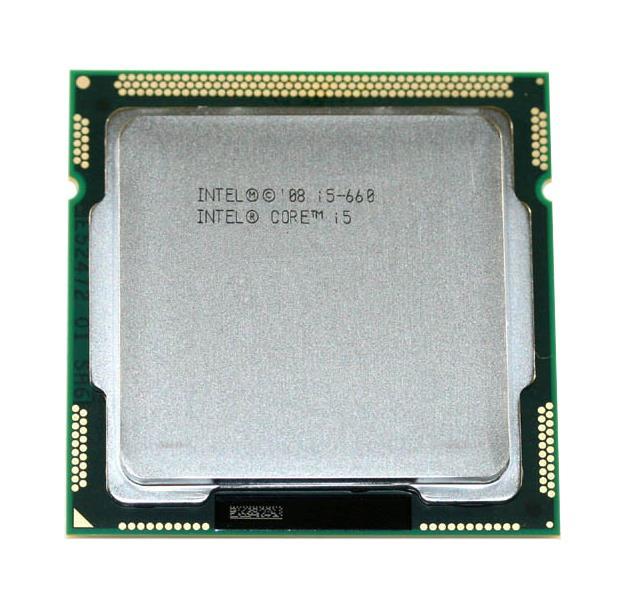 BXC80616I5660 Intel Core i5-660 Dual Core 3.33GHz 2.50GT/s DMI 4MB L3 Cache Socket LGA1156 Desktop Processor