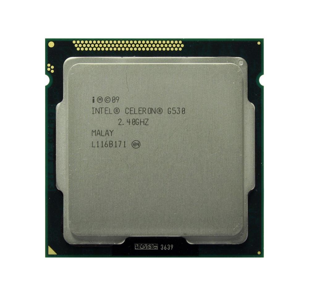BXC80623G530 Intel Celeron G530 Dual Core 2.40GHz 5.00GT/s DMI 2MB L3 Cache Socket LGA1155 Desktop Processor