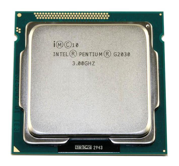 BXC80637G2030 Intel Pentium G2030 Dual Core 3.00GHz 5.00GT/s DMI 3MB L3 Cache Socket LGA1155 Desktop Processor
