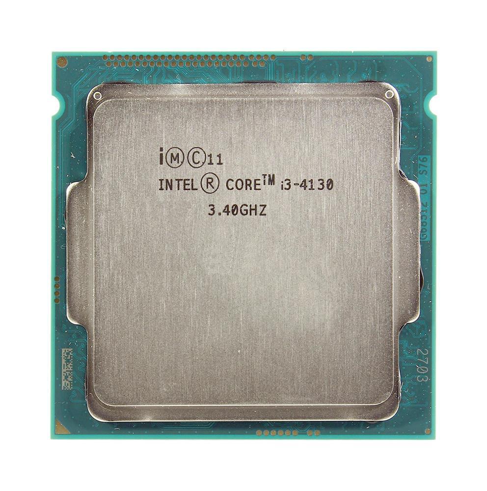 BXC80646I34130 Intel Core i3-4130 Dual Core 3.40GHz 5.00GT/s DMI2 3MB L3 Cache Socket LGA1150 Desktop Processor