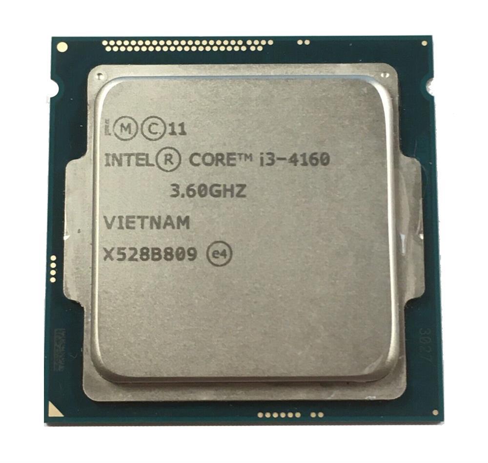 BXC80646I34160 Intel Core i3-4160 Dual Core 3.60GHz 5.00GT/s DMI2 3MB L3 Cache Socket LGA1150 Desktop Processor