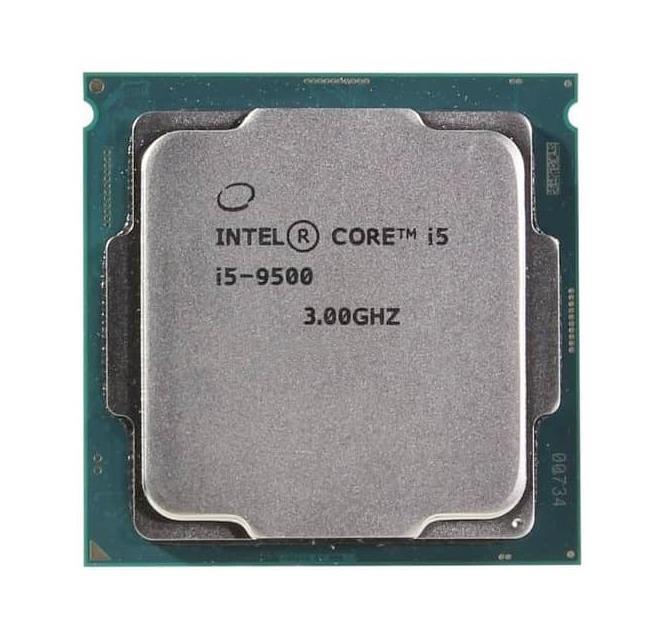 BXC80684I59500 Intel Core i5-9500 6-Core 3.00GHz 9MB L3 Cache 8.00GT/s DMI3 Socket FCLGA1151 Processor