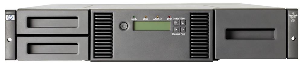 C0H22A-BO HP MSL2024 1 LTO-6 Ultrium 6250 FC Tape Library 60TB (Native) / 150TB (Compressed) Fibre Channel Network (RJ-45) USB (Refurbished)