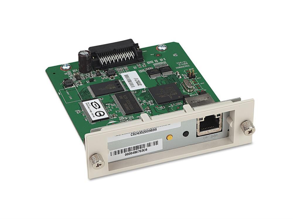 C12C824352-A1 Epson Net Single-Port RJ-45 100Mbps 10/100Base-TX Type B Internal Ethernet Print Server (Refurbished)