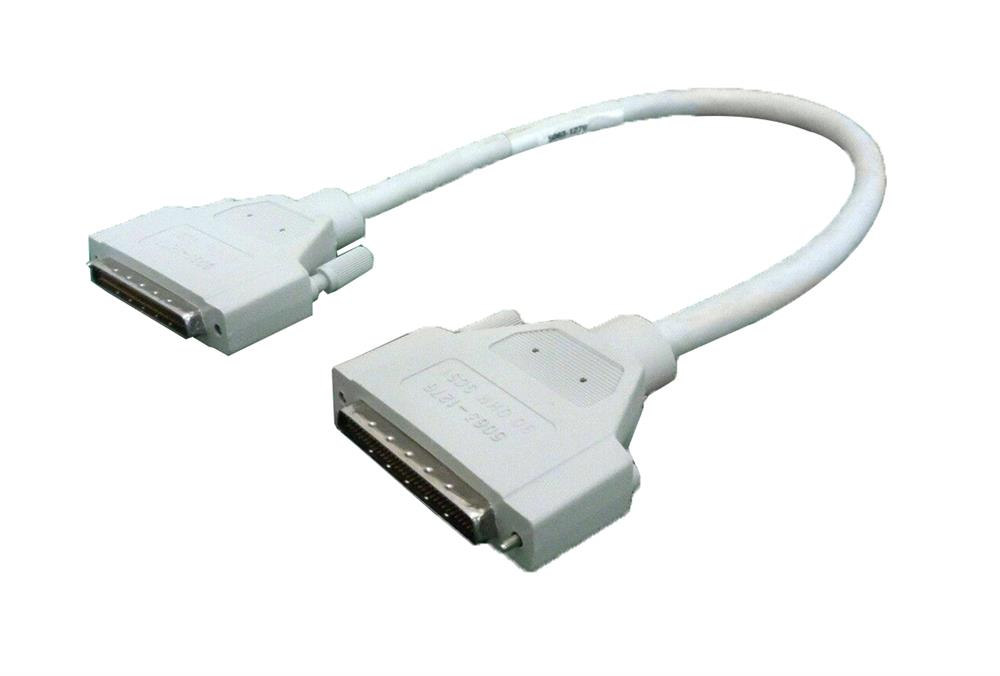 C2978A HP SCSI Interface Cable 68 Pin High Density (M) to 68 Pin High Density (M) 0.5m 90 Ohm (Has Thumbscrews on Ends)