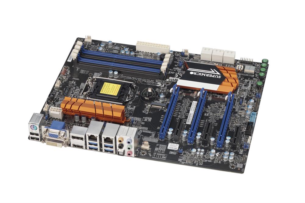C7Z97OCEO SuperMicro LGA1150 Intel Z97 DDR3 SATA3&usb3.0 M.2 A & 2GBe Atx Motherboard (Refurbished)