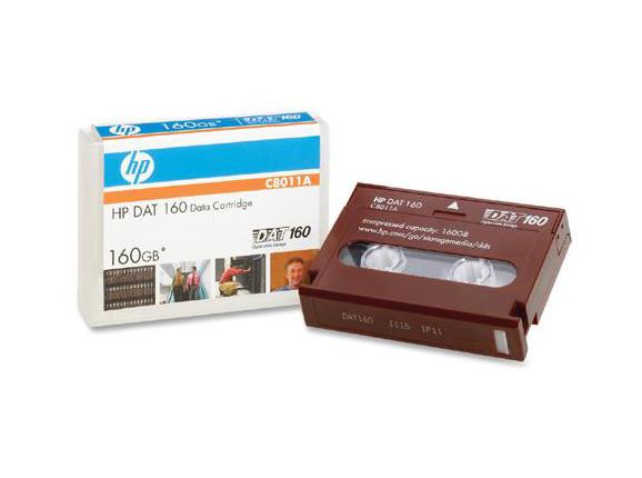 C8011A HP 80GB(Native) / 160GB(Compressed) DAT 160 8mm Tape Media Cartridge (Refurbished)