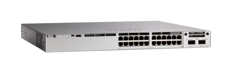 C9300-24P-E Cisco Catalyst 9300 24-Ports PoE+ Twisted Pair Layer2 Manageable Ethernet Switch (Refurbished)