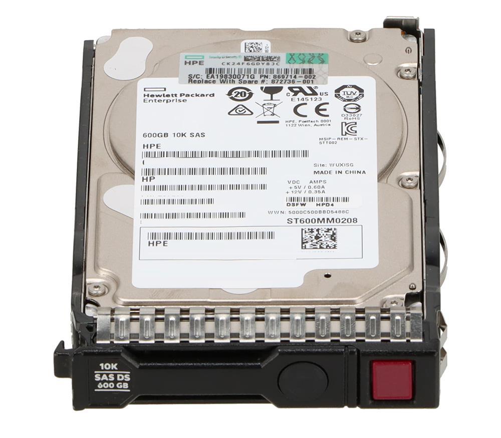 CA3C91AV HP 600GB 10000RPM SAS 2.5-inch Internal Hard Drive