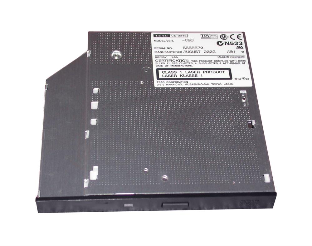 CD-224E-C93 TEAC CD-224E-B93 Slim CD-ROM 24x Black (Bulk)