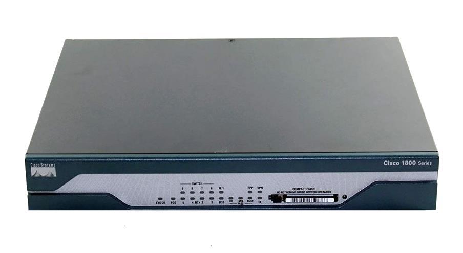 CISCO1812/K9 Cisco 1812 Integrated Services Router Dual Ethernet (Refurbished)