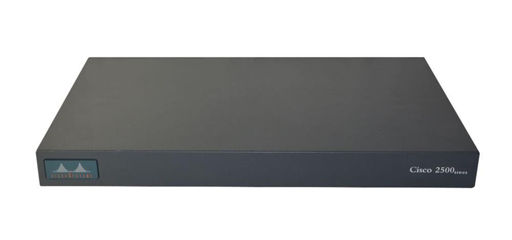 CISCO2524 Cisco 2524 Router With 1 Ethernet 3 WAN Slots 4MB Flash x 4MB DRAM. AC P.S. (Refurbished)