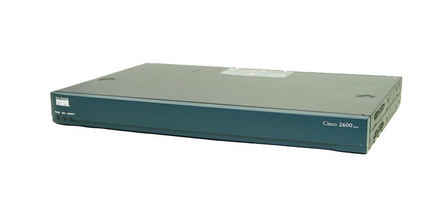 CISCO2611-XM Cisco 2611XM Dual Ethernet Modular Router With IOS IP Switch 1 NM Slot Dual Wan Slot 128MB DRAM AC Power (Refurbished)
