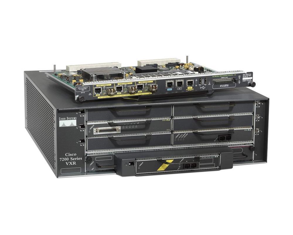 CISCO7206/200 Cisco 7206 6-Slot chassis NPE-200 I/O-FE Controller 1 AC Power