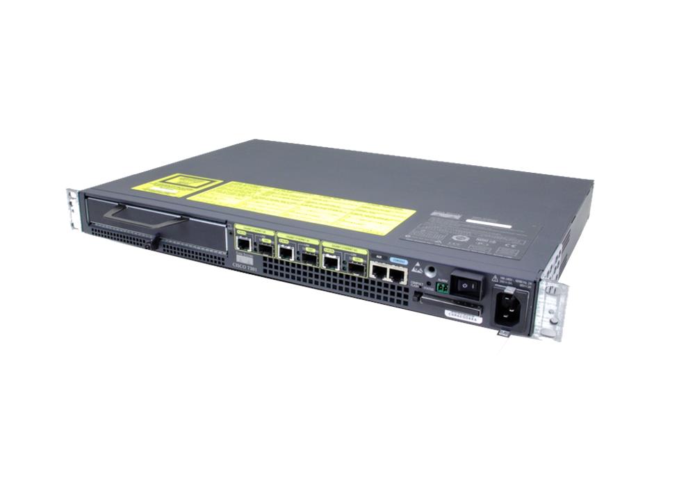 CISCO7301-BB Cisco 7301 Router 512MB Memory 16KLC 64MB FL A/C Power IP IOS (Refurbished)