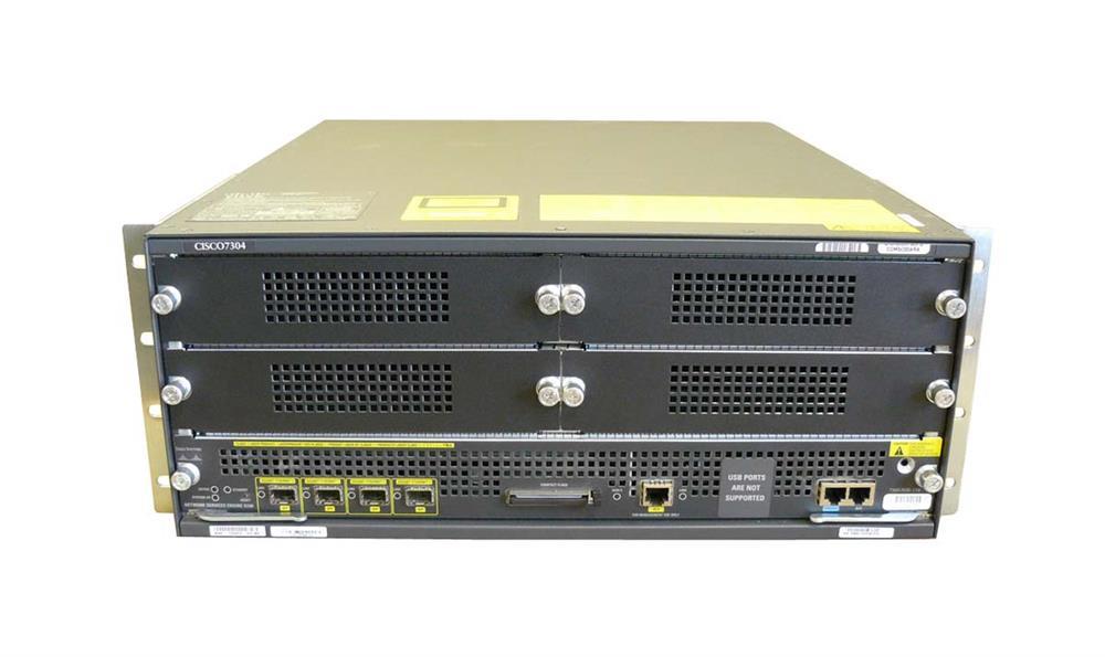 CISCO7304-G100 Cisco Router 4-slot chassis NPE-G100 1 Power Supply IP Software (Refurbished)