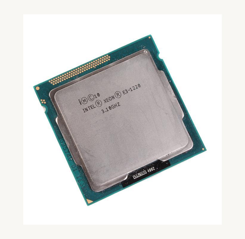CM8062300921702 Intel Xeon E3-1220 Quad Core 3.10GHz 5.00GT/s DMI 8MB L3 Cache Socket LGA1155 Processor
