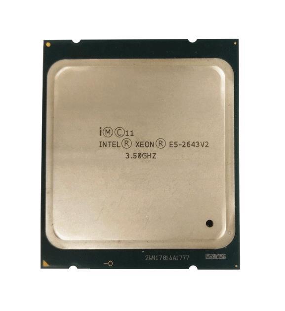 CM8063501287403S Intel Xeon E5-2643 v2 6 Core 3.50GHz 8.00GT/s QPI 25MB L3 Cache Socket FCLGA2011 Processor
