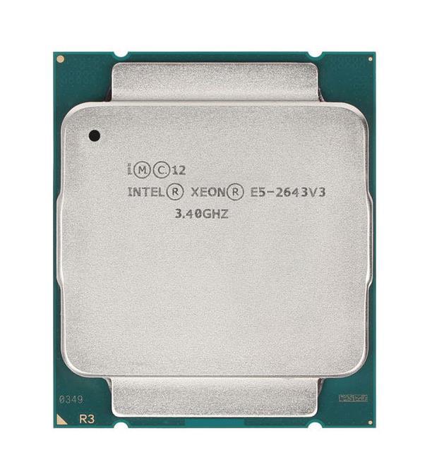 CM8064401724501S Intel Xeon E5-2643 v3 6 Core 3.40GHz 9.60GT/s QPI 20MB L3 Cache Socket FCLGA2011-3 Processor