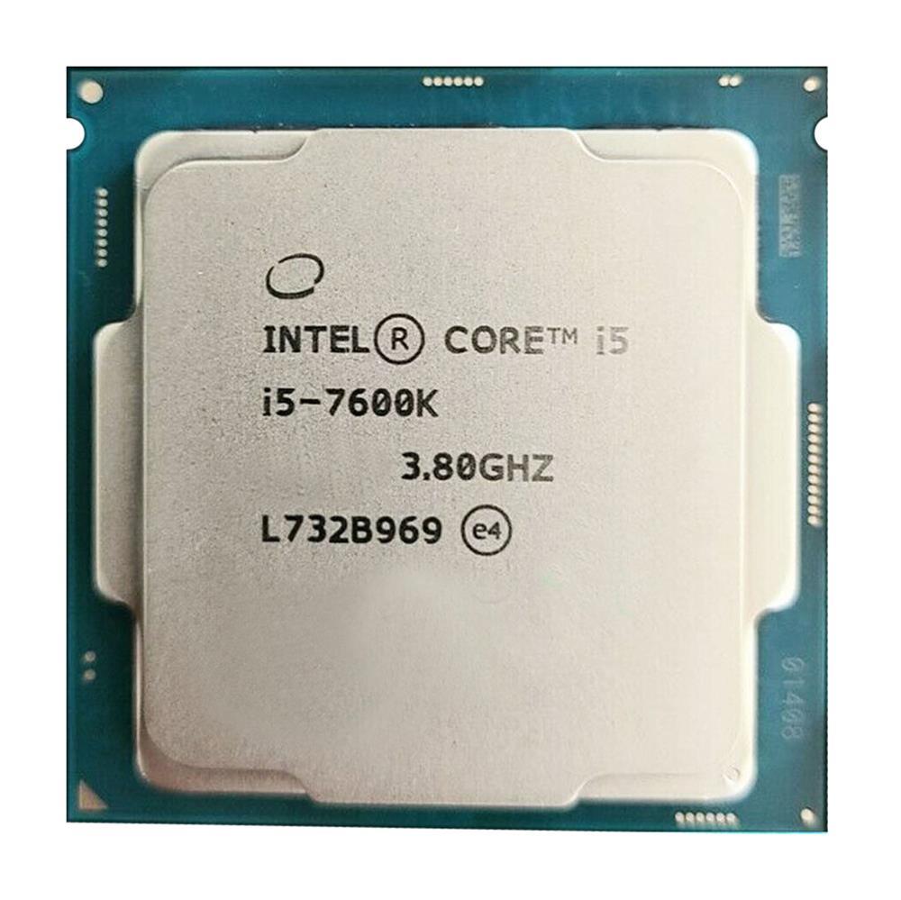 CM806770286821 Intel Core i5-7600K Quad Core 3.80GHz 8.00GT/s DMI 6MB L3 Cache Socket LGA1151 Desktop Processor