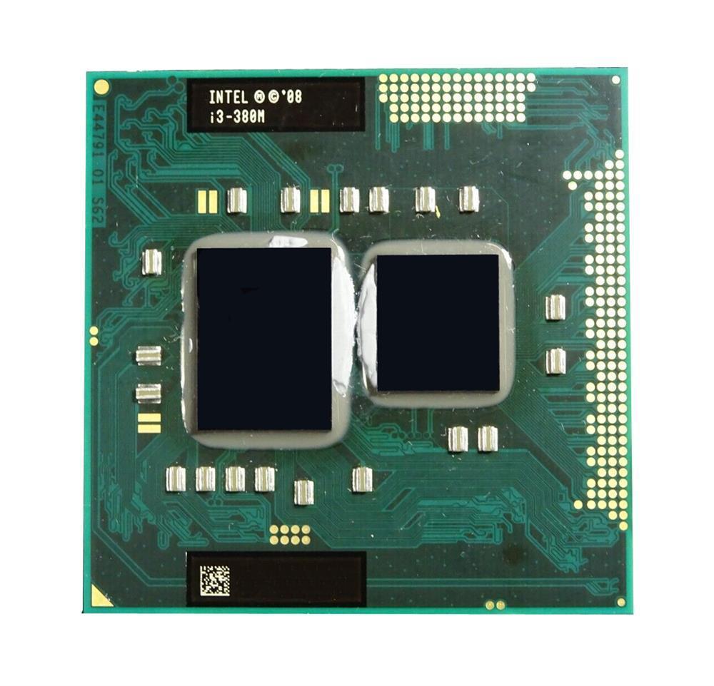 CP80617004116AH Intel Core i3-380M Dual Core 2.53GHz 2.50GT/s DMI 3MB L3 Cache Socket PGA988 Mobile Processor