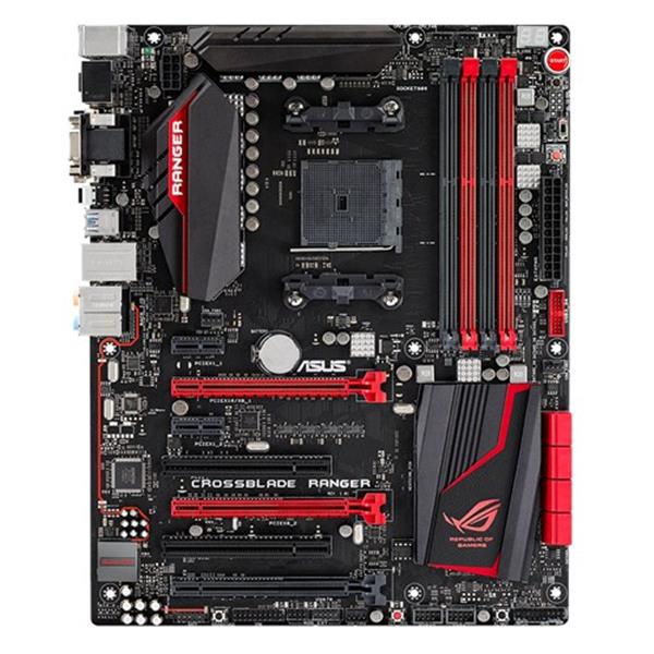 CROSSBLADE RANGER ASUS AMD A88X (Bolton D4) Chipset Socket FM2+ ATX Gaming Motherboard (Refurbished)