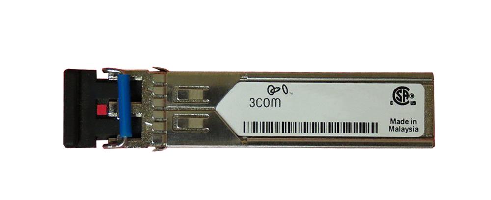 CSC-GLC-SX-MM 3Com 1.25Gbps 1000Base-SX Multi-mode Fiber 550m 850nm Duplex LC Connector SFP Transceiver Module