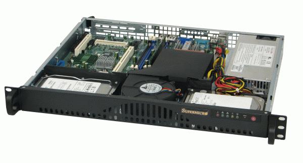 CSE-512F-260B Supermicro SC512F-260B Chassis (Refurbished)