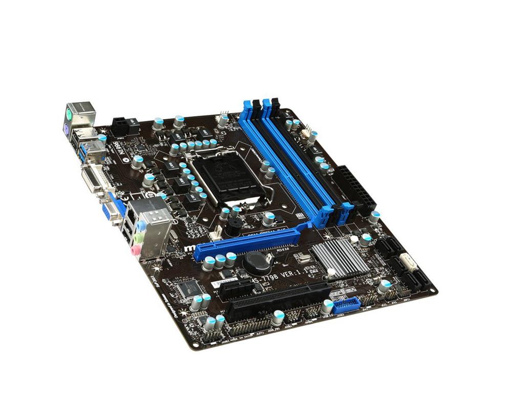 CSM-B75MA-P45 MSI Intel Core i3/i5/i7 LGA1155 B75 Motherboard (Refurbished)