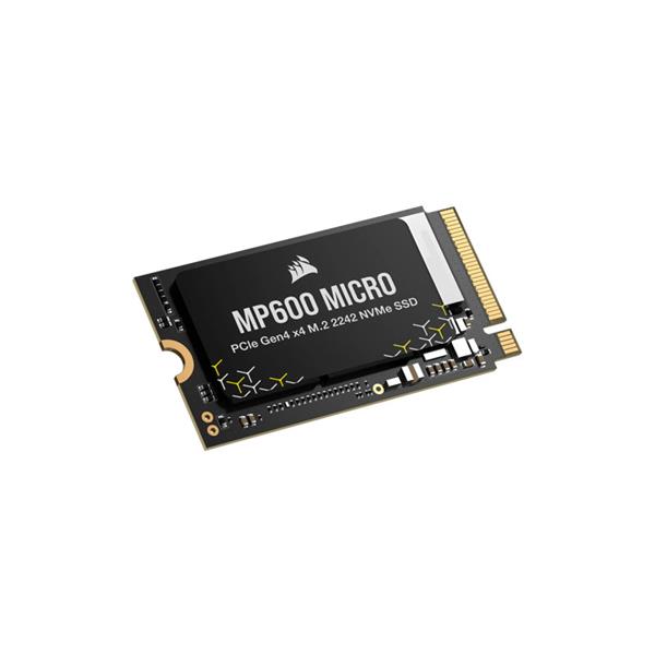 CSSD-F2000GBMP600MCR2 Corsair MP600 Micro 2TB 3D NAND TLC PCI Express 4.0 x4 NVMe M.2 2242 Internal Solid State Drive (SSD)