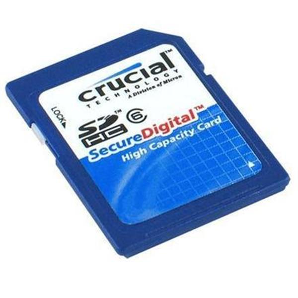 CT4GBSDHC Crucial 4GB SDHC Flash Memory Card