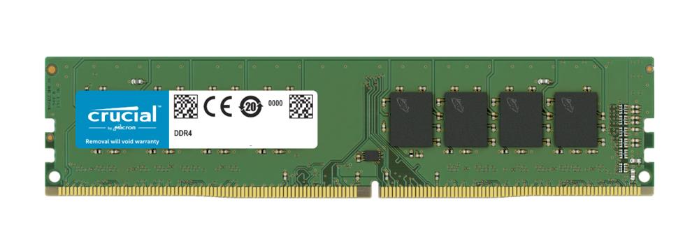 CT8G4DFRA266 Crucial 8GB PC4-21300 DDR4-2666MHz non-ECC Unbuffered CL19 288-Pin DIMM 1.2V Single Rank Memory Module